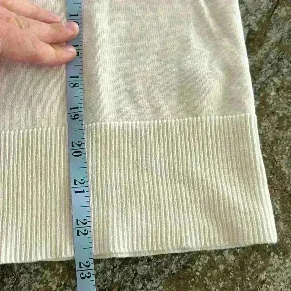 EUC Court & Rowe Cotton & Silk Tipped Sleeveless Sweater Vest Tennis Prep - Picture 7 of 7